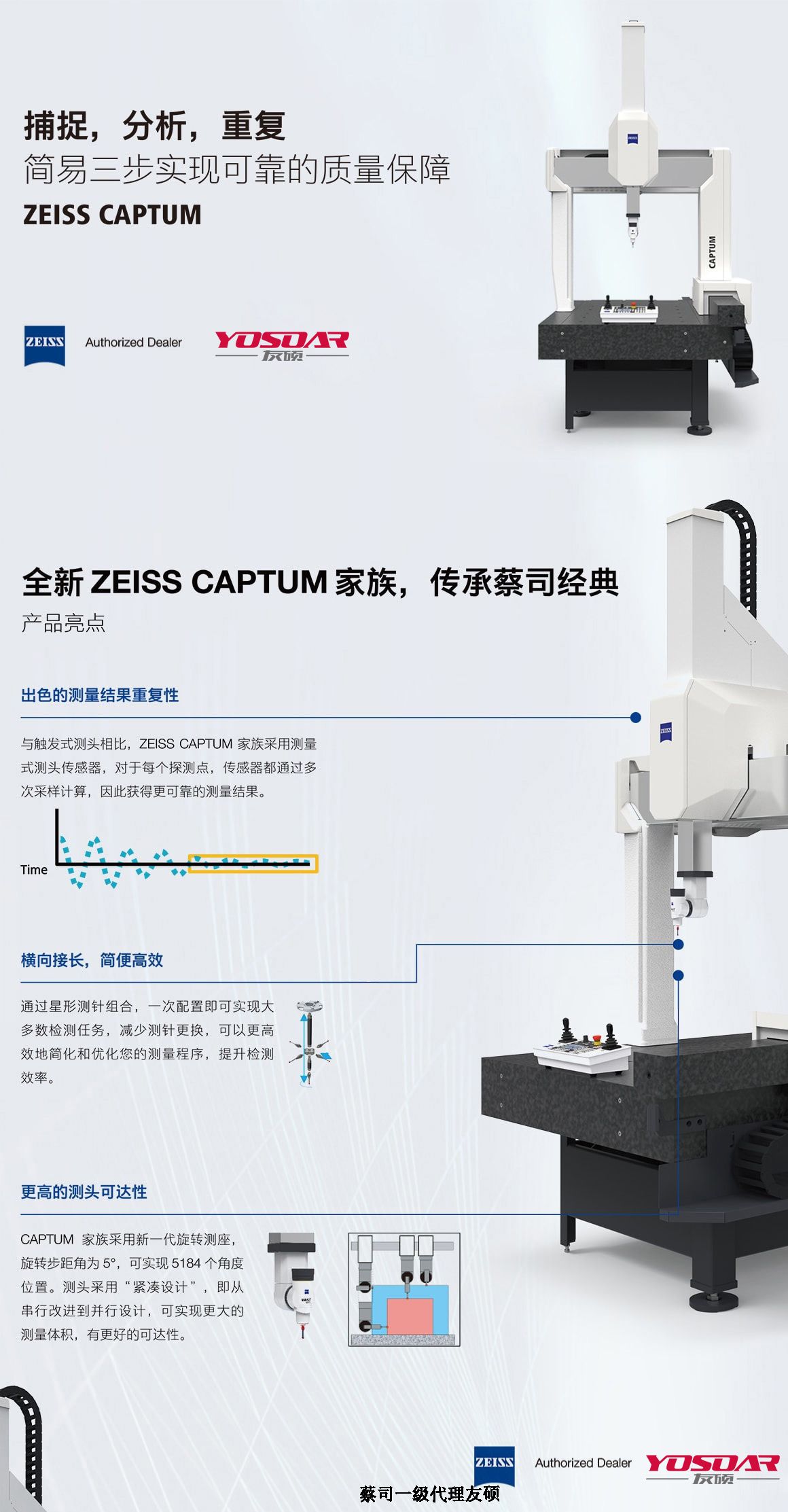 朝阳蔡司朝阳三坐标CAPTUM